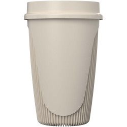 Gobelet publicitaire Alto POP de 350 ml avec couvercle 360°