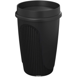 Gobelet publicitaire Alto POP de 350 ml avec couvercle 360°