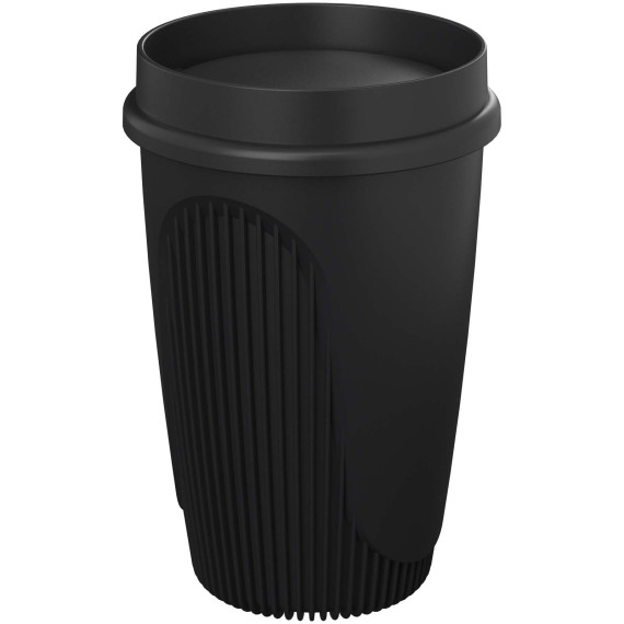 Gobelet publicitaire Alto POP de 350 ml avec couvercle 360°