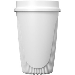 Gobelet publicitaire Alto POP de 350 ml avec couvercle 360°