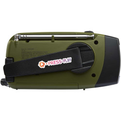 Radio publicitaire d'urgence en plastique recyclé RCS Avior