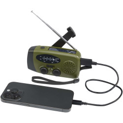 Radio publicitaire d'urgence en plastique recyclé RCS Avior