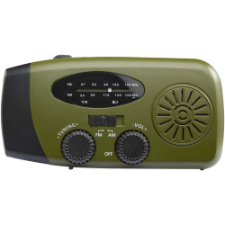 Radio publicitaire d'urgence en plastique recyclé RCS Avior