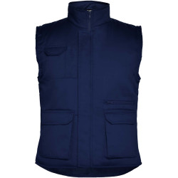 Gilet publicitaire de travail polyvalent à col montant Almanzor