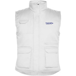 Gilet publicitaire de travail polyvalent à col montant Almanzor