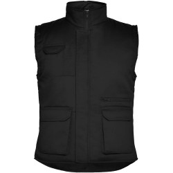 Gilet publicitaire de travail polyvalent à col montant Almanzor