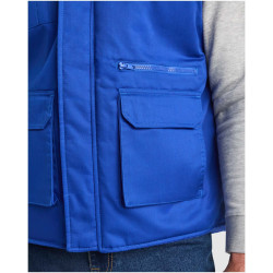 Gilet publicitaire de travail polyvalent à col montant Almanzor