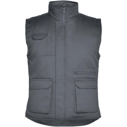 Gilet publicitaire de travail polyvalent à col montant Almanzor