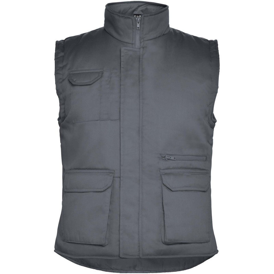Gilet publicitaire de travail polyvalent à col montant Almanzor