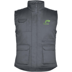 Gilet publicitaire de travail polyvalent à col montant Almanzor