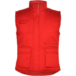 Gilet publicitaire de travail polyvalent à col montant Almanzor
