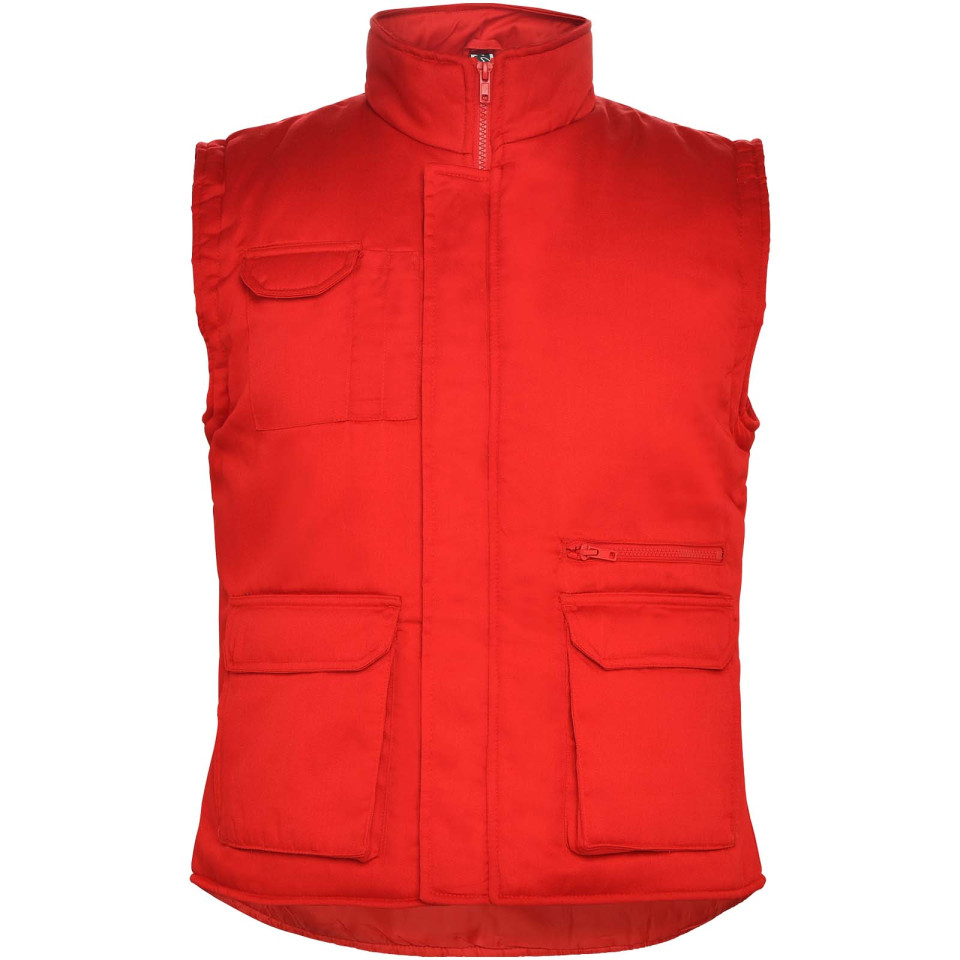Gilet publicitaire de travail polyvalent à col montant Almanzor