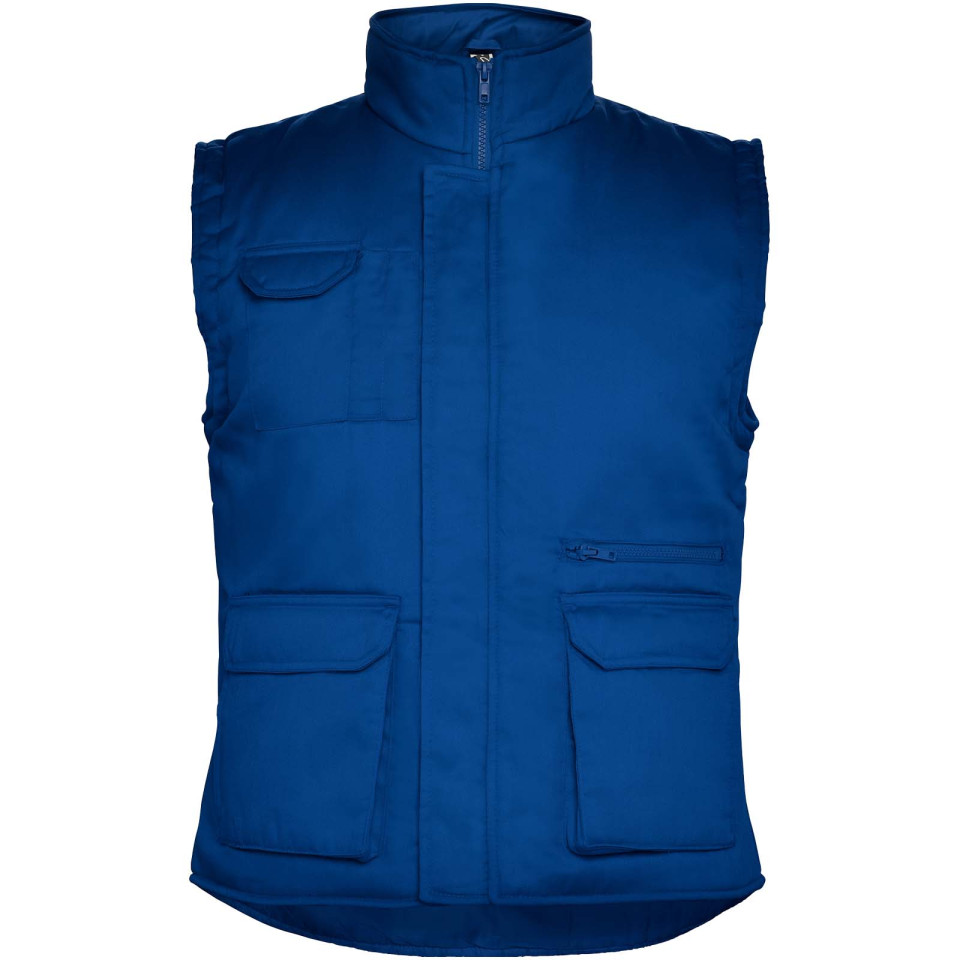Gilet publicitaire de travail polyvalent à col montant Almanzor