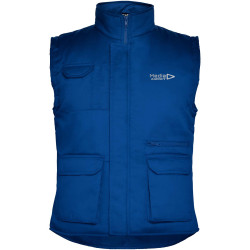 Gilet publicitaire de travail polyvalent à col montant Almanzor