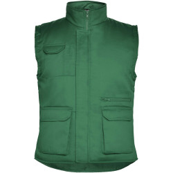 Gilet publicitaire de travail polyvalent à col montant Almanzor