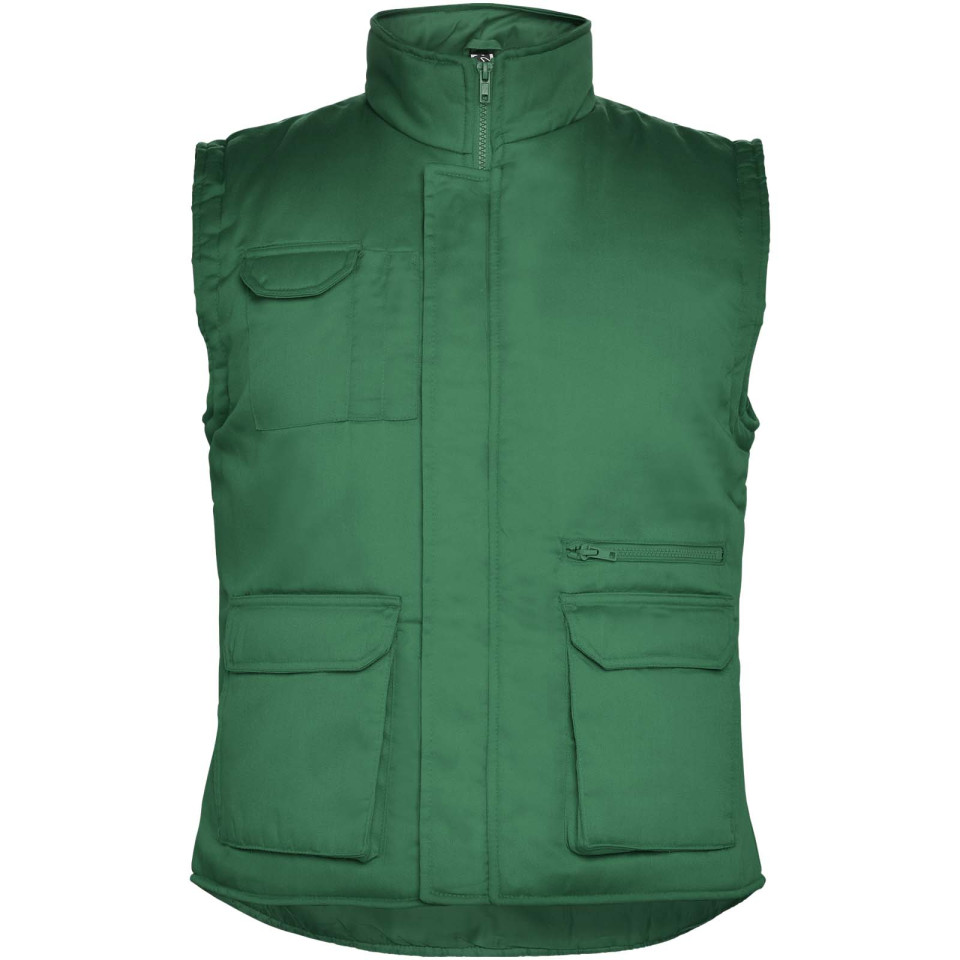 Gilet publicitaire de travail polyvalent à col montant Almanzor