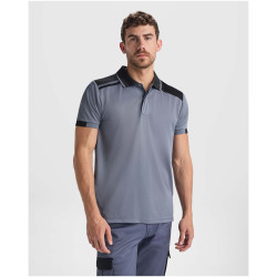 Polo publicitaire unisexe antibactérien à manches courtes Samurai de 160 g/m2