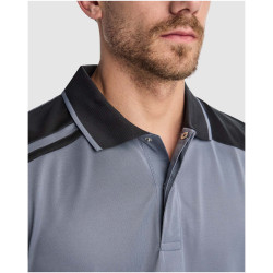 Polo publicitaire unisexe antibactérien à manches courtes Samurai de 160 g/m2