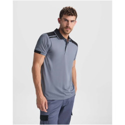 Polo publicitaire unisexe antibactérien à manches courtes Samurai de 160 g/m2