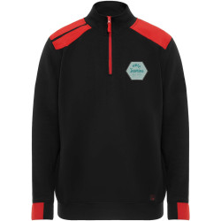 Pull publicitaire demi-fermé pour homme Maverick de 280 g/m2