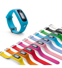 Bracelet publicitaire montre podomètre