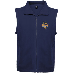 Gilet publicitaire en polaire unisexe Bellagio Roly 300 g/m2