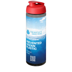 Bouteille publicitaire fabriquée en Europe de sport H2O Active® Eco Vibe de 850 ml avec couvercle à bascule