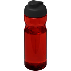 Bouteille publicitaire fabriquée en Europe de sport H2O Active® Eco Base 650 ml avec couvercle à bascule