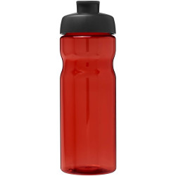 Bouteille publicitaire fabriquée en Europe de sport H2O Active® Eco Base 650 ml avec couvercle à bascule