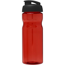 Bouteille publicitaire fabriquée en Europe de sport H2O Active® Eco Base 650 ml avec couvercle à bascule