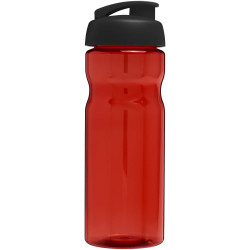 Bouteille publicitaire fabriquée en Europe de sport H2O Active® Eco Base 650 ml avec couvercle à bascule