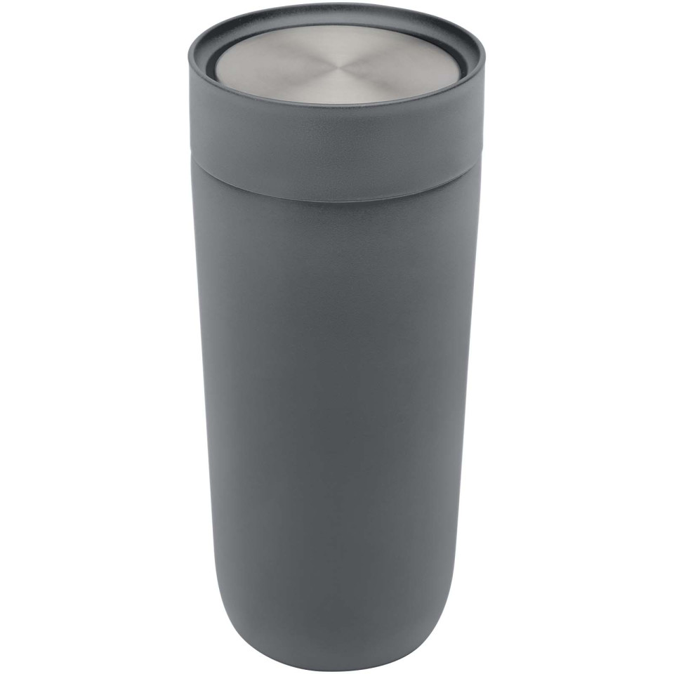 Gobelet publicitaire Camden de 350 ml en acier inoxydable certifié RCS