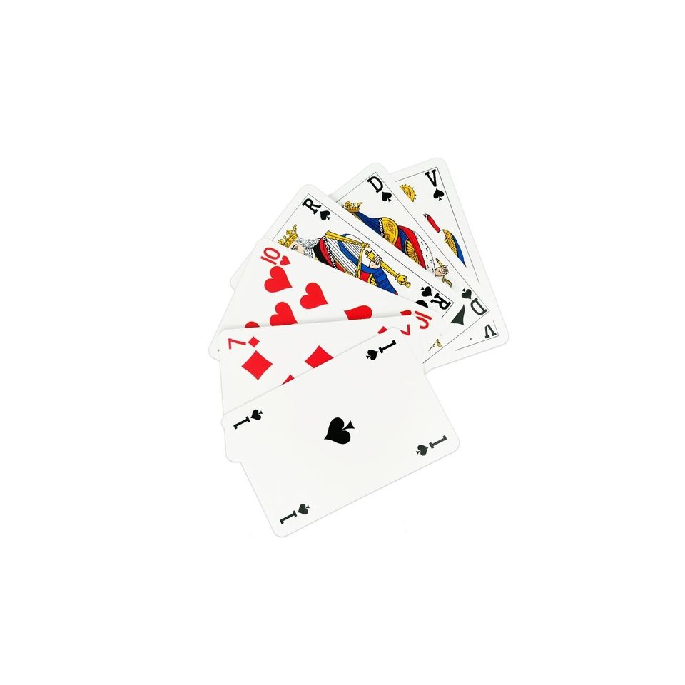 Jeu de belote 33 cartes personnalisables sur mesure Express fabriqué en Europe