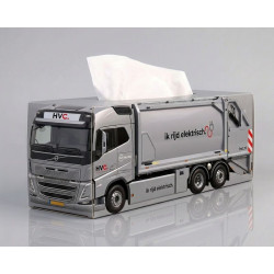 Boîte de mouchoirs publicitaire camion personnalisable fabriqué en Europe FSC