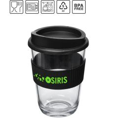 Gobelet publicitaire fabriqué en Europe Americano® cortado 300 ml Plastique SAN, PE