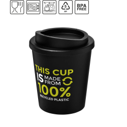 Gobelet publicitaire fabriqué en Europe isotherme recyclé Americano® Espresso de 250 ml RPET