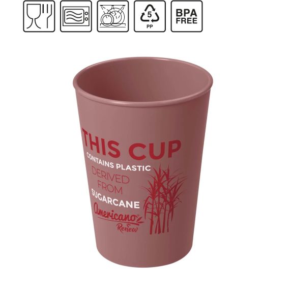 Gobelet publicitaire Americano® Switch Renew de 300 ml fabriqué en Europe RPET