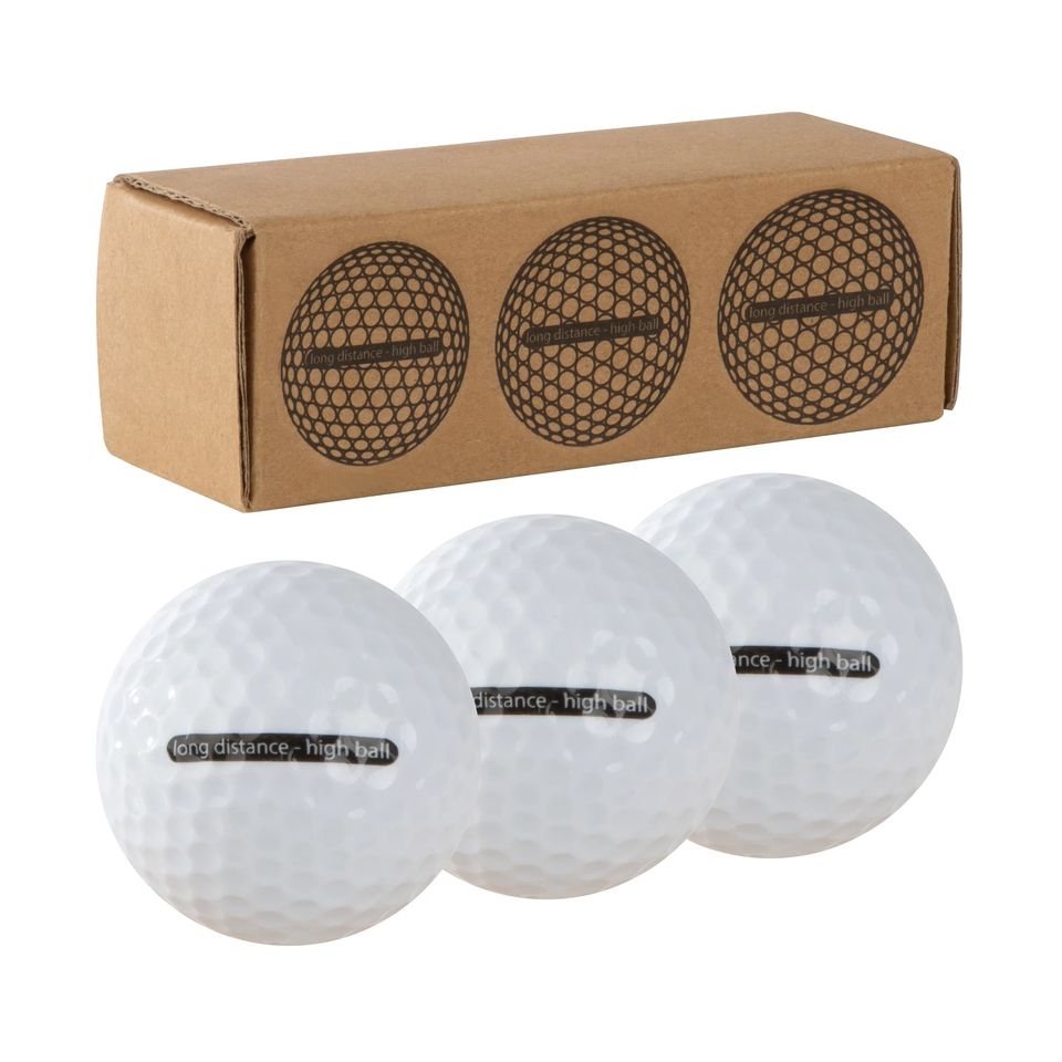 Set de 3 balles de golf personnalisées