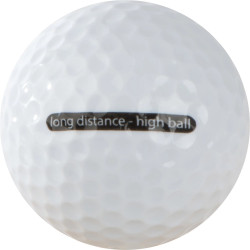 Set de 3 balles de golf personnalisées