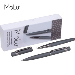Parure en métal stylo et roller personnalisé