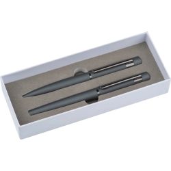 Parure en métal stylo et roller personnalisé