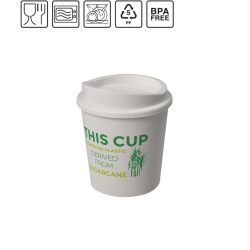 Gobelet publicitaire Americano® Switch Renew de 200 ml avec couvercle fabriqué en Europe RPET
