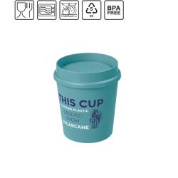 Gobelet publicitaire Americano® Switch Renew de 200 ml avec couvercle 360° fabriqué en Europe Plastique PP