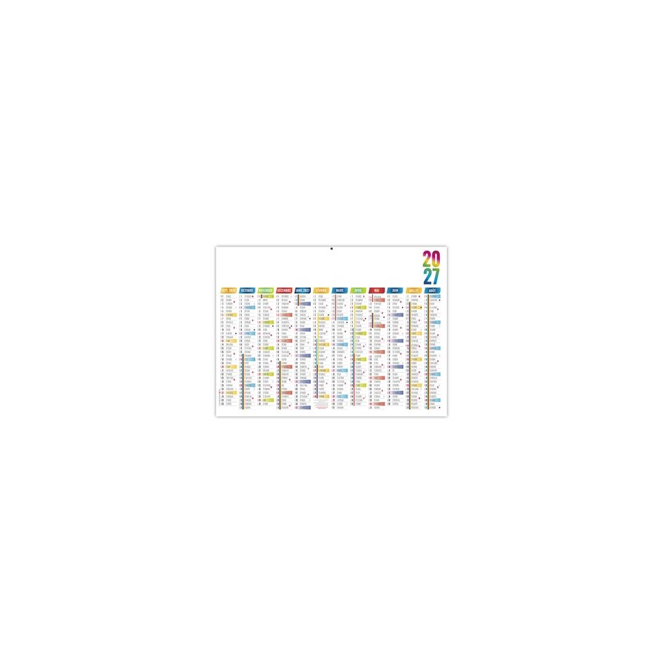Calendriers publicitaires Scolaires fabriqués en France bancaires Casimir Souples