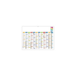 Calendriers bancaires Scolaires personnalisables fabriqués en France Casimir Rigides