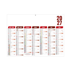 Calendriers personnalisés fabriqués en France Florentin souple
