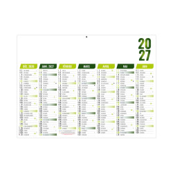 Calendriers bancaires personnalisables fabriqués en France Florentin Rigide