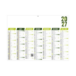 Calendriers bancaires personnalisables fabriqués en France Florentin Rigide