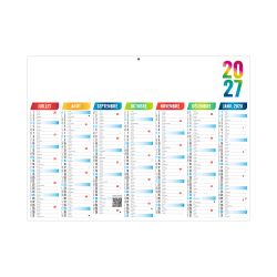 Calendriers bancaires personnalisables fabriqués en France Arlequin Souple