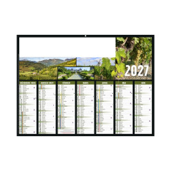 Calendriers publicitaires fabriqués en France bancaires Aymeric souples